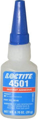 Loctite - 0.70 oz Bottle Clear Instant Adhesive - Series 4501 - First Tool & Supply