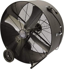 TPI - 48" Blade, Belt Drive, 14,400 CFM, Floor Style Blower Fan - 15 Amps, 120 Volts, 1 Speed, Single Phase - First Tool & Supply