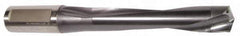 Sumitomo - 9/16" 140° Solid Carbide Jobber Drill - TiAlN Finish, Right Hand Cut, Spiral Flute, Round with Flats Shank, 5-11/16" OAL, V-Point Point - First Tool & Supply