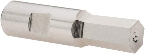 Hassay-Savage - 6mm Hexagon Rotary Broach - 3/8" Depth of Cut, 0.315" Shank - First Tool & Supply