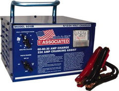 Associated Equipment - 6/12/24 Volt Battery Charger - 60 Amps/60 Amps/30 Amps, 230 Starter Amps - First Tool & Supply