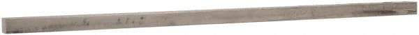 Value Collection - 12" Long x 3/8" High x 3/8" Wide, Plain Key Stock - Stainless Steel - First Tool & Supply