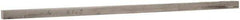 Value Collection - 12" Long x 3/8" High x 3/8" Wide, Plain Key Stock - Stainless Steel - First Tool & Supply