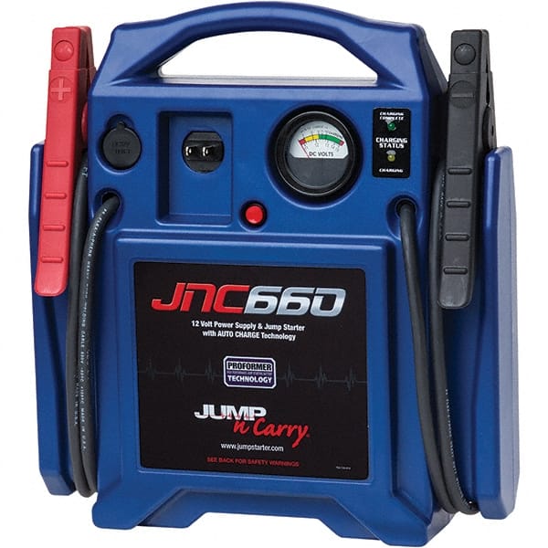 Jump-N-Carry - Automotive Battery Chargers & Jump Starters; Type: Jump Starter ; Amperage Rating: 1700 ; Starter Amperage: 425 ; Voltage: 12 VDC ; Battery Size Group: 12 Volt - First Tool & Supply