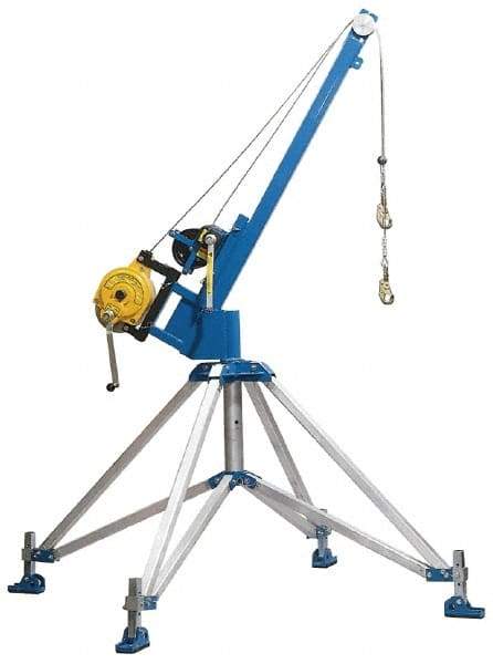 Gemtor - Confined Space Entry & Retrieval Systems Hoist Type: Quadpod Hoist Base: Portable - First Tool & Supply