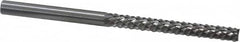 Onsrud - 1/4" Cut Diam, 1/4" Shank Diam, Carbide Double Cut Cylinder Burr - First Tool & Supply