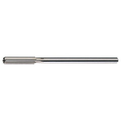 29/64 STR / RHC HSS Straight Shank Straight Flute Reamer - Bright - Exact Industrial Supply