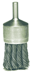 1-1/8'' Diameter - Knot Type Stainless End Brush - First Tool & Supply