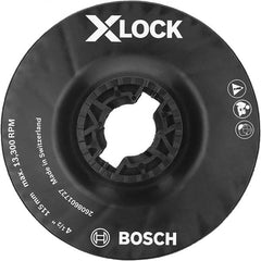 Bosch - Disc Backing Pads Backing Pad Type: Disc Backing Pad Pad Diameter (Inch): 4-1/2 - First Tool & Supply