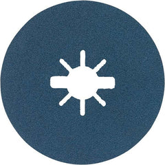 Bosch - Fiber Discs Disc Diameter (Inch): 4-1/2 Abrasive Material: Zirconia Alumina - First Tool & Supply