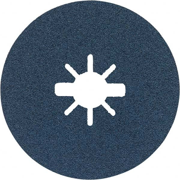 Bosch - Fiber Discs Disc Diameter (Inch): 4-1/2 Abrasive Material: Zirconia Alumina - First Tool & Supply