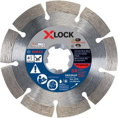 Bosch - Wet & Dry-Cut Saw Blades Blade Diameter (Inch): 4-1/2 Blade Material: Diamond-Tipped - First Tool & Supply