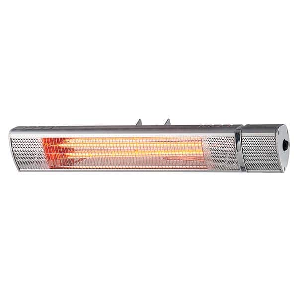 Comfort Zone - Electric Radiant Heaters Type: Halogen Radiant, Golden Tube Maximum BTU Rating: 10240 - First Tool & Supply