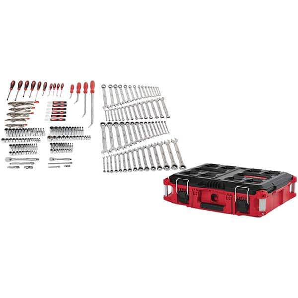 Milwaukee Tool - Combination Hand Tool Sets Tool Type: Mechanic's Tool Set Number of Pieces: 191.000 - First Tool & Supply