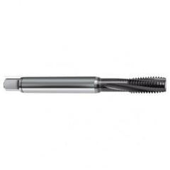 M3x0.50 4HX 3-Flute Cobalt Semi-Bottoming 10 degree Spiral Flute Tap-TiAlN - First Tool & Supply