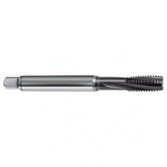 M10x1.0 4HX 3-Flute Cobalt Semi-Bottoming 10 degree Spiral Flute Tap-TiAlN - First Tool & Supply