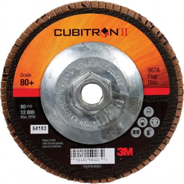 3M - Flap Discs Abrasive Type: Coated Flap Disc Type: Type 27 - First Tool & Supply