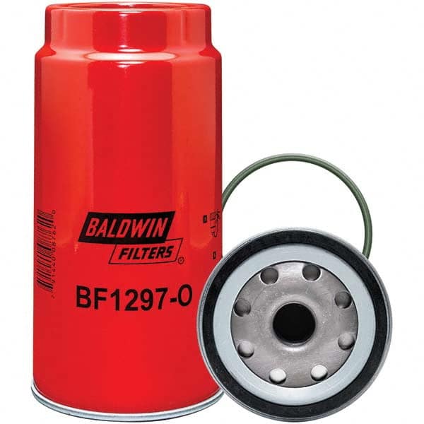 Baldwin Filters - 1 Thread 9-3/32" OAL x 4-9/32" OD Automotive Fuel Filter - First Tool & Supply