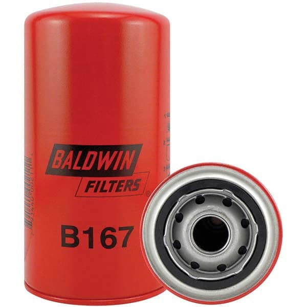 Baldwin Filters - 1 Thread 7-1/8" OAL x 3-11/16" OD Automotive Oil Filter - First Tool & Supply