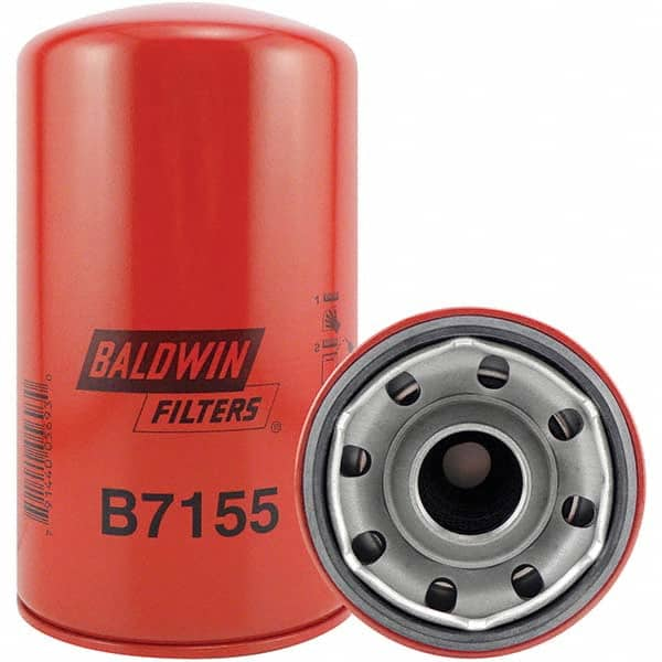 Baldwin Filters - 1-1/2 Thread 8-1/8" OAL x 4-21/32" OD Automotive Oil Filter - First Tool & Supply