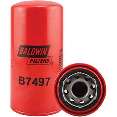 Baldwin Filters - 1-1/8 Thread 7-1/8" OAL x 3-5/8" OD Automotive Oil Filter - First Tool & Supply