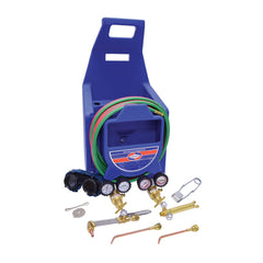 Made in USA - Oxygen/Acetylene Torch Kits; Type: Oxyacetylene; Hydrogen; MAP//Pro; Propane; Natural Gas ; Maximum Cutting: 2 (Inch); Welding Capacity: 1/4 (Inch); Maximum Heating Capacity: 5600?F ; Contents: Welding Handle 71; Cutting Attachment CA100; O - Exact Industrial Supply