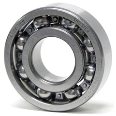 Shuster - R8, 1/2" Bore Diam, 1-1/8" OD, Open Deep Groove Radial Ball Bearing - Exact Industrial Supply