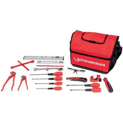 Rothenberger - Combination Hand Tool Sets Tool Type: Plumber's Tool Set Number of Pieces: 13 - First Tool & Supply