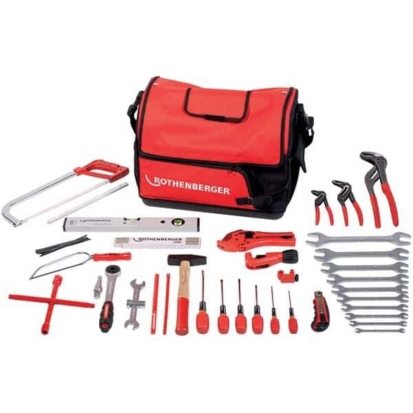 Rothenberger - Combination Hand Tool Sets Tool Type: Plumber's Tool Set Number of Pieces: 57 - First Tool & Supply