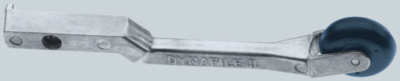 #11219 - 1/4 or 1/2 x 24'' Belt Size - 1 x 3/8'' Contact Wheel - Dynafile Contact Arm Assembly - First Tool & Supply