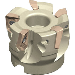 Sumitomo - Indexable Square-Shoulder Face Mills; Cutting Diameter (mm): 50.00 ; Arbor Hole Diameter (mm): 22.00 ; Lead Angle: 90 ; Overall Height (mm): 40.00000 ; Insert Compatibility: AOMT17; AOET17 ; Series: WEZ - Exact Industrial Supply