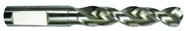 7.8mm Dia. - Cobalt Parabolic Jobber Drill-130° Point-Coolant-Bright - First Tool & Supply