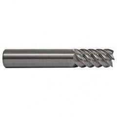 1/8 TuffCut SS 6 Fl High Helix Non-Center Cutting End Mill - First Tool & Supply