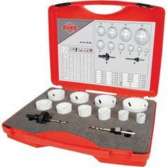 Rothenberger - Hole Saw Kits Minimum Saw Diameter (Inch): 7/8 Maximum Saw Diameter (Inch): 2-1/2 - First Tool & Supply