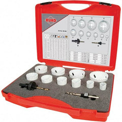 Rothenberger - Hole Saw Kits Minimum Saw Diameter (Inch): 3/4 Maximum Saw Diameter (Inch): 2-1/2 - First Tool & Supply