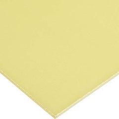 USA Sealing - 2' x 4" x 1-1/2" Yellow Garolite Rectangular Bar - First Tool & Supply