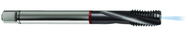 M24x3.0 6HX 5-Flute PM Cobalt Red Ring Semi-Bottoming 15 degree Spiral Flute Tap-TiCN - First Tool & Supply