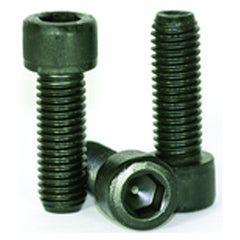 1/4″-28 × 2″ - Black Finish Heat Treated Alloy Steel - Cap Screws - Socket Head - First Tool & Supply