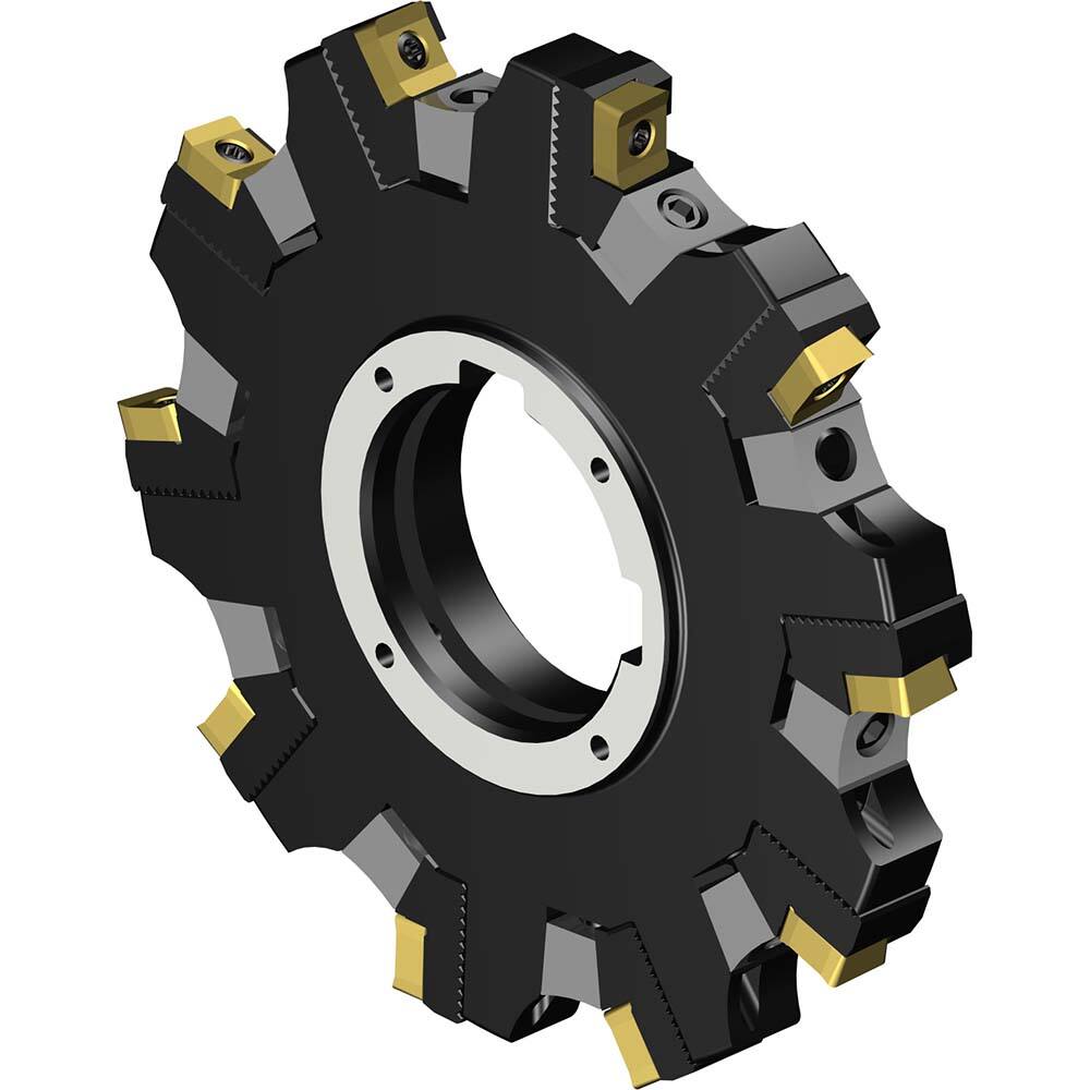 Sandvik Coromant - Indexable Slotting Cutters; Connection Type: Arbor Hole ; Maximum Depth of Cut (mm): 7.60 ; Cutter Diameter (mm): 125.00 ; Hole Diameter (mm): 40.0000 ; Number of Teeth: 10 ; Toolholder Style: L331.52 - Exact Industrial Supply