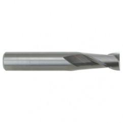 4mm TuffCut GP Std. Lgth. 2 Fl 0.75mm Radius Center Cutting End Mill - First Tool & Supply