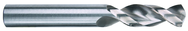 1/2 Dia. x 3-3/4 OAL - High Speed Steel-135° Split Point-Parabolic Screw Machine Drill - First Tool & Supply