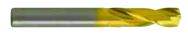 25/64 Dia. - Carbide HP 3XD Drill-140° Point-TiN - First Tool & Supply