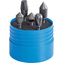 SGS Pro - Burr Sets Head Shape: Combi/Ball; Combi/60 Cone/Cylinder; Combi/Inverted Cone/Cylinder; Combi/90 Cone; Combi/Double Inverted Cone Tooth Style: Double Cut - First Tool & Supply