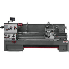 Jet - Bench, Engine & Toolroom Lathes Machine Type: Spindle Bore Spindle Speed Control: Geared Head - First Tool & Supply