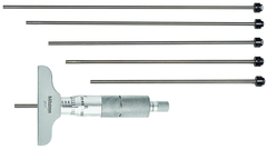 0 - 6'' Measuring Range - Ratchet Thimble - Depth Micrometer - First Tool & Supply