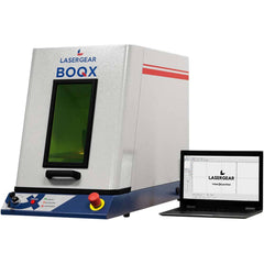 Tykma Electrox - Etchers & Engravers; Type: Class I Benchtop Laser Marking System ; Includes: LaserGear BOQX Fully Enclosed Class I Laser Workstation, 20W Fiber Laser, Laser Enable Keys, USB & Power Cable, USB Drive with Software and Manuals ; Voltage: 1