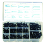 190 Pc. Socket Head Cap Screw Assortment - First Tool & Supply