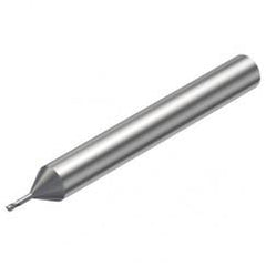 R216.32-00630-AJ06G 1620 0.6mm 2 FL Solid Carbide End Mill - Corner Radius w/Cylindrical Shank - First Tool & Supply