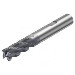 R216.34-10040-BC22K 1640 10mm 4 FL Solid Carbide End Mill - Corner chamfer w/Weldon Shank - First Tool & Supply