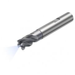 R215.34C08040-DS09K 1640 8mm 4 FL Solid Carbide End Mill - Corner Radius w/Cylindrical - Neck Shank - First Tool & Supply